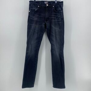 Wrangler x Fender Mens Slim Straight Jeans Faded Black Paisley Pocket 3